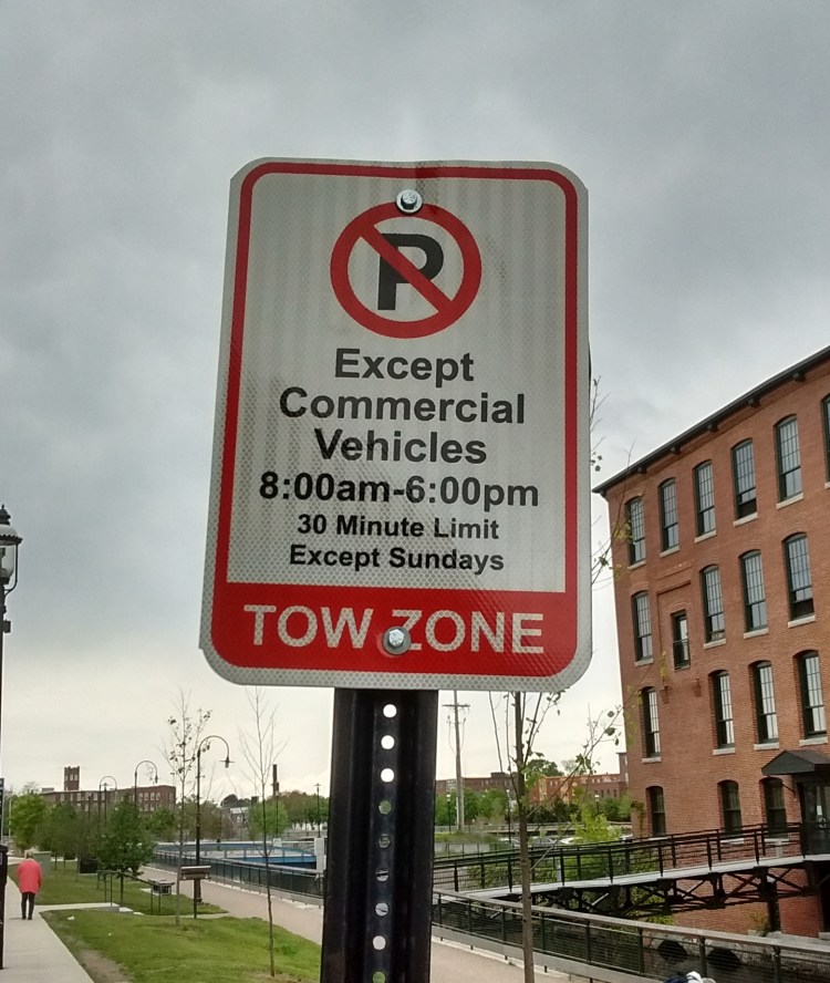 For the life of my, I can't figure out who can park here when. There are too many clauses. If you can parse this for me, I'd be much in your debt. Meanwhile I'll play it safe and park on the other side of the street.